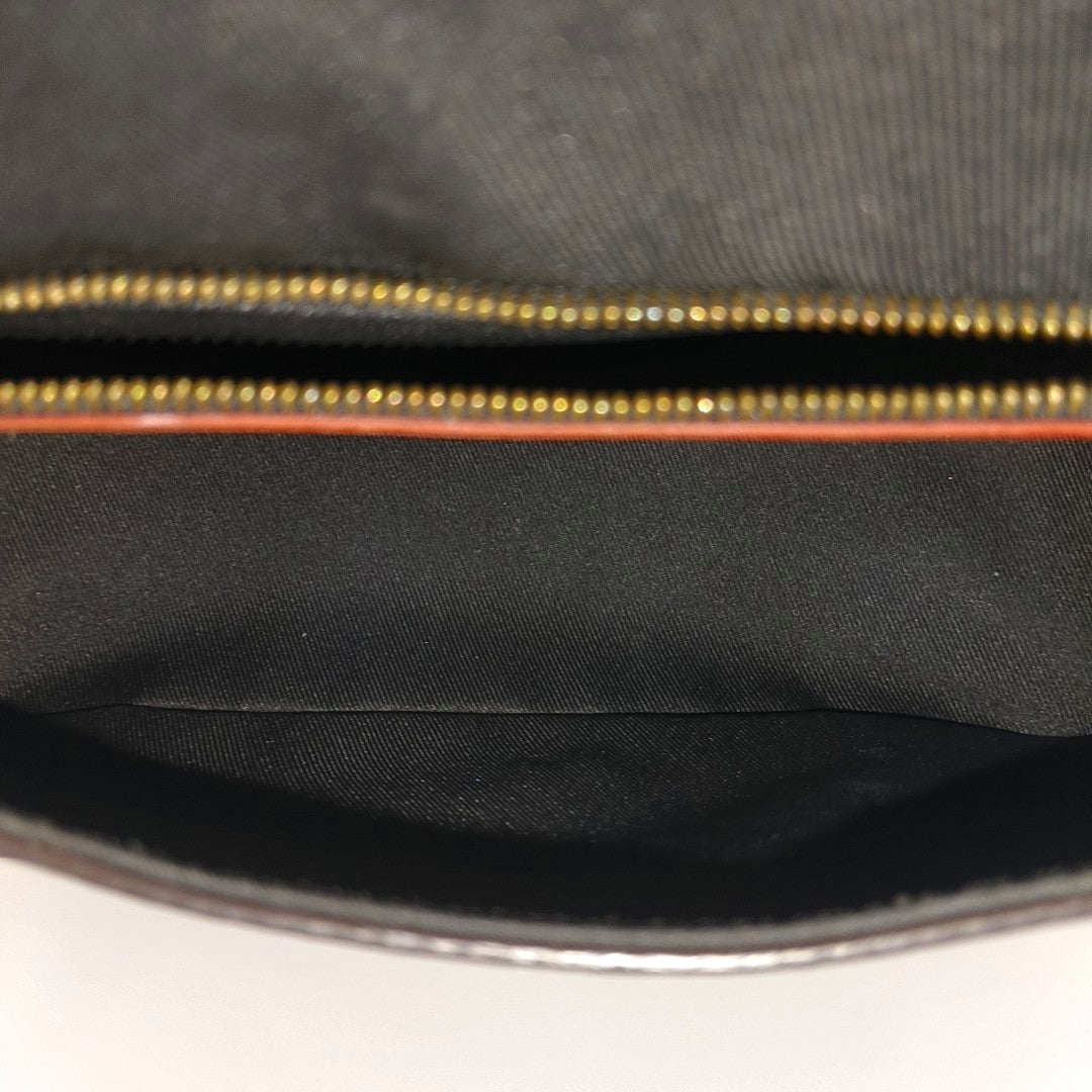 DIANE Monogram Coated Canvas Brown