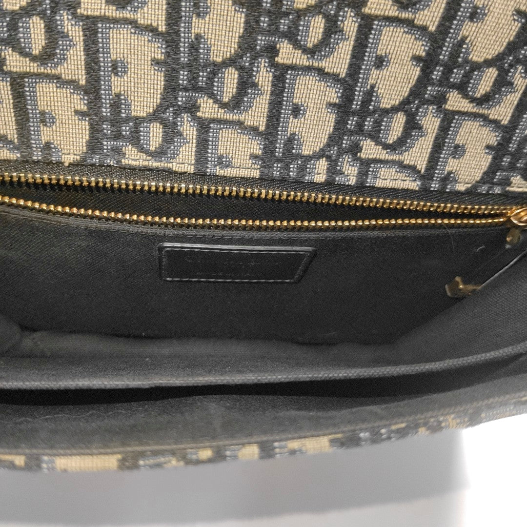 30 Montaigne Oblique Canvas Blue
