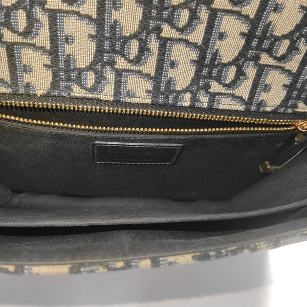 30 Montaigne Oblique Canvas Blue