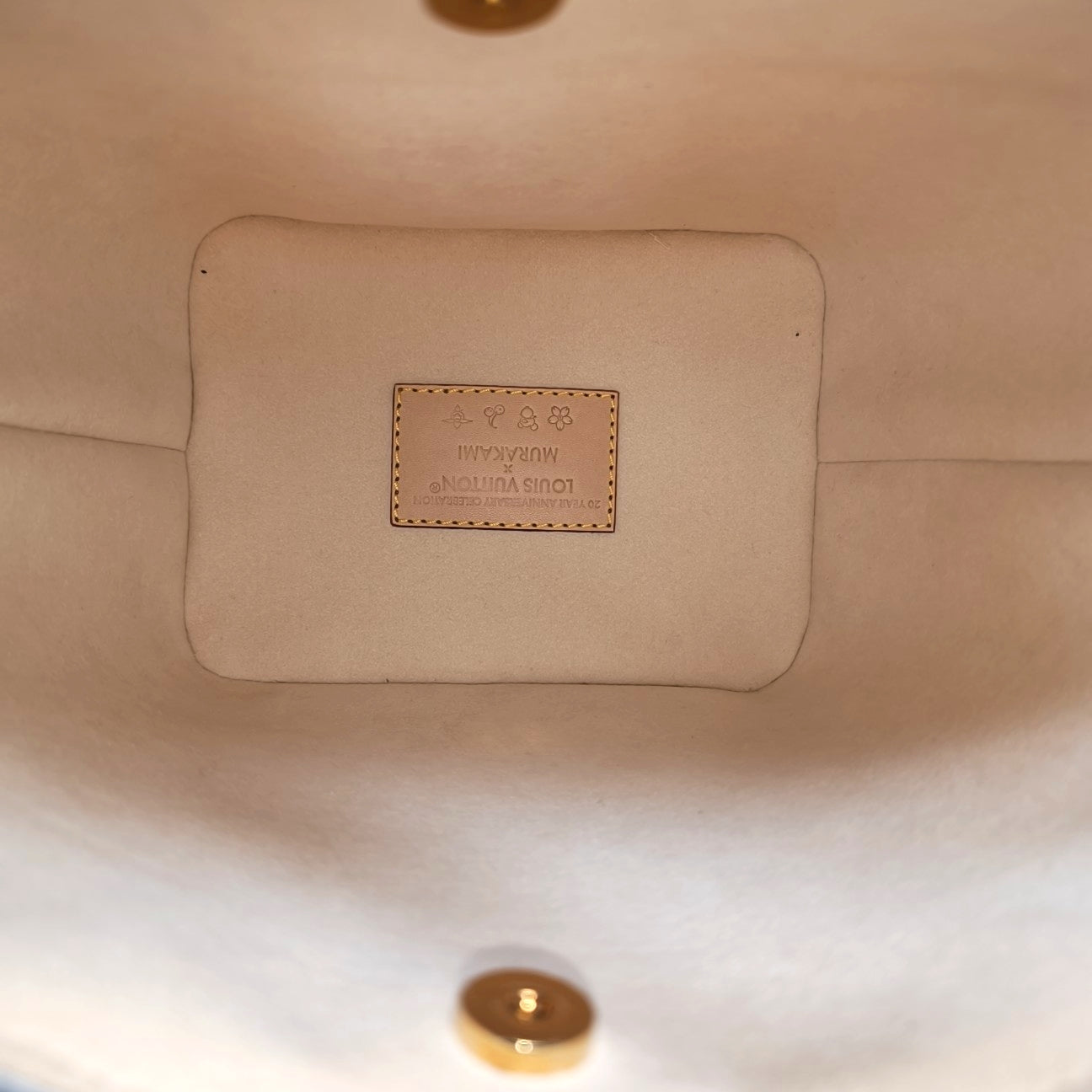 LV × TM ALL IN BB Monogram Coated Canvas White