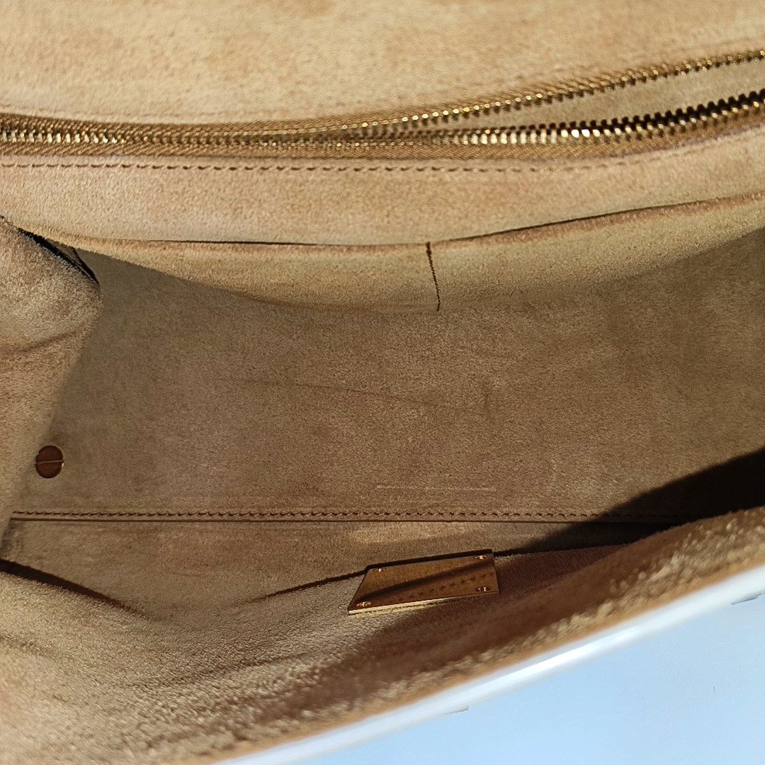 BV Angle Calfskin White