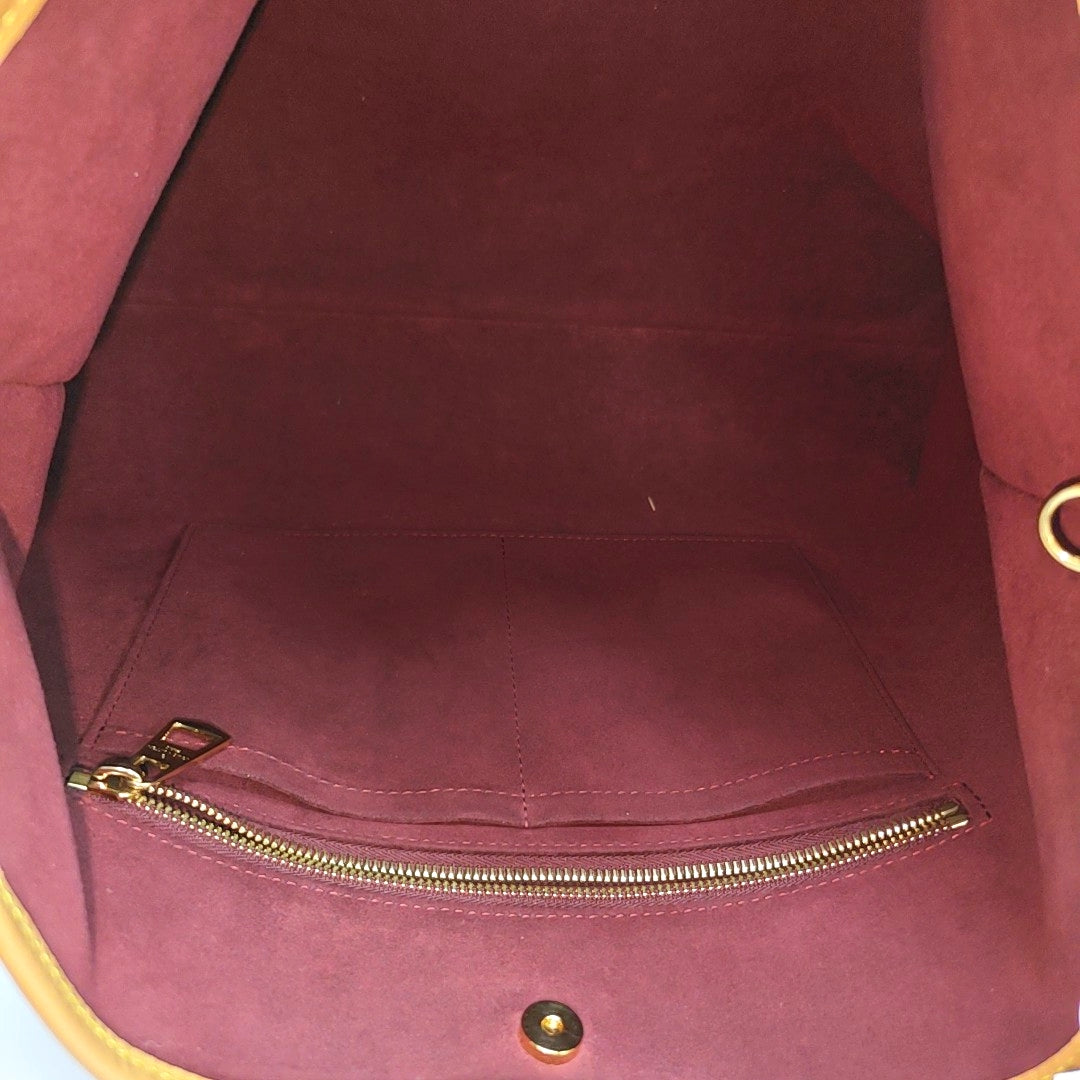 CARRYALL MM Monogram Coated Canvas Brown