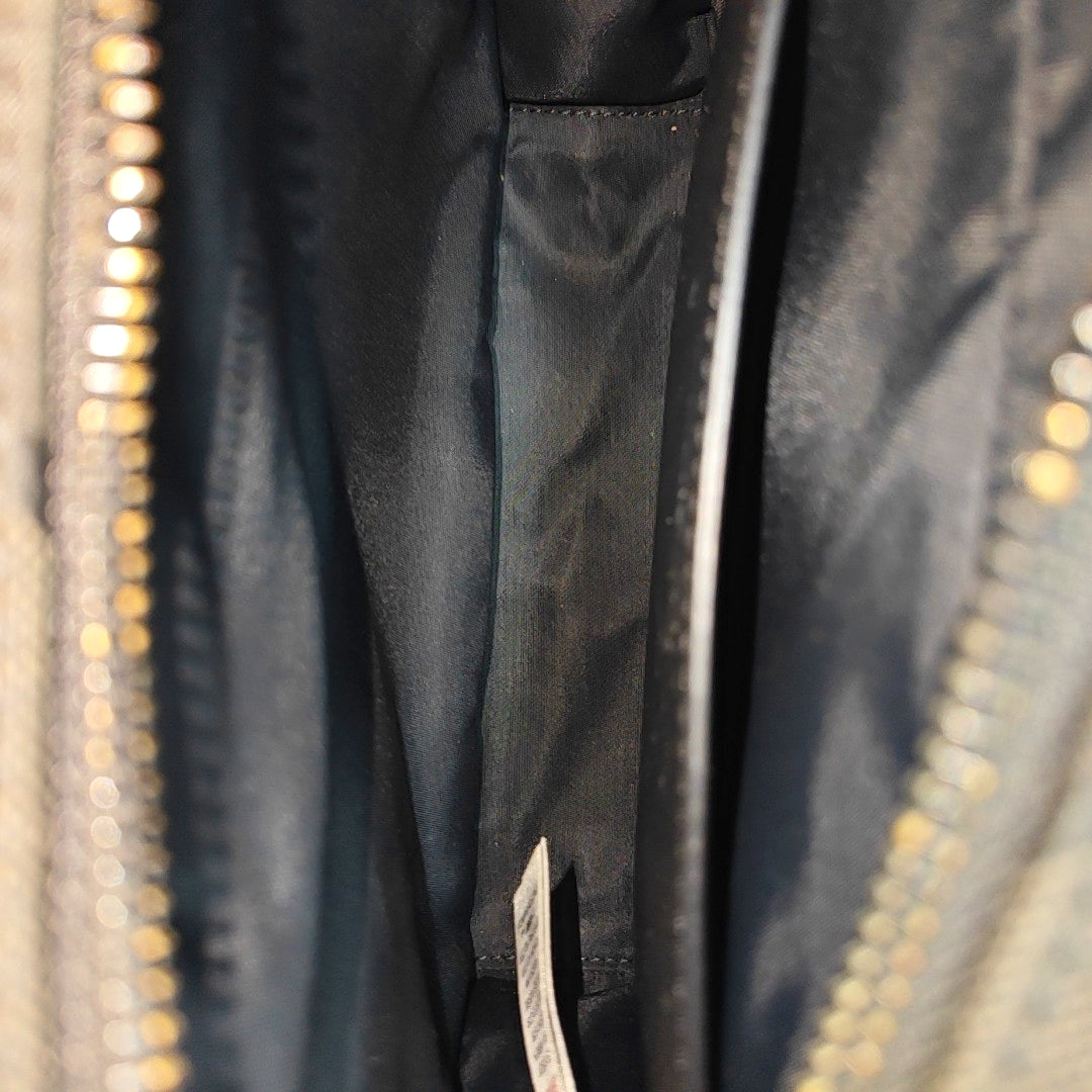 Canvas Shoulder Bag Black