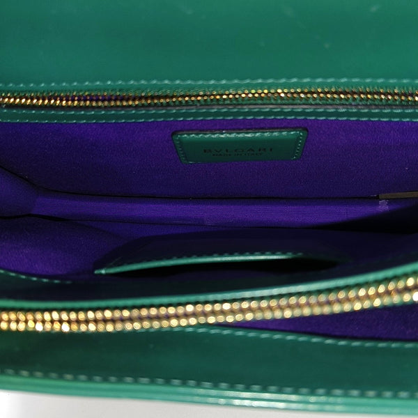 SERPENTI FOREVER Medium Calfskin Green