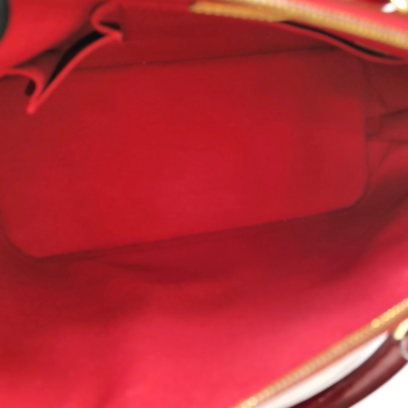 ALMA GM Monogram Calfskin Red