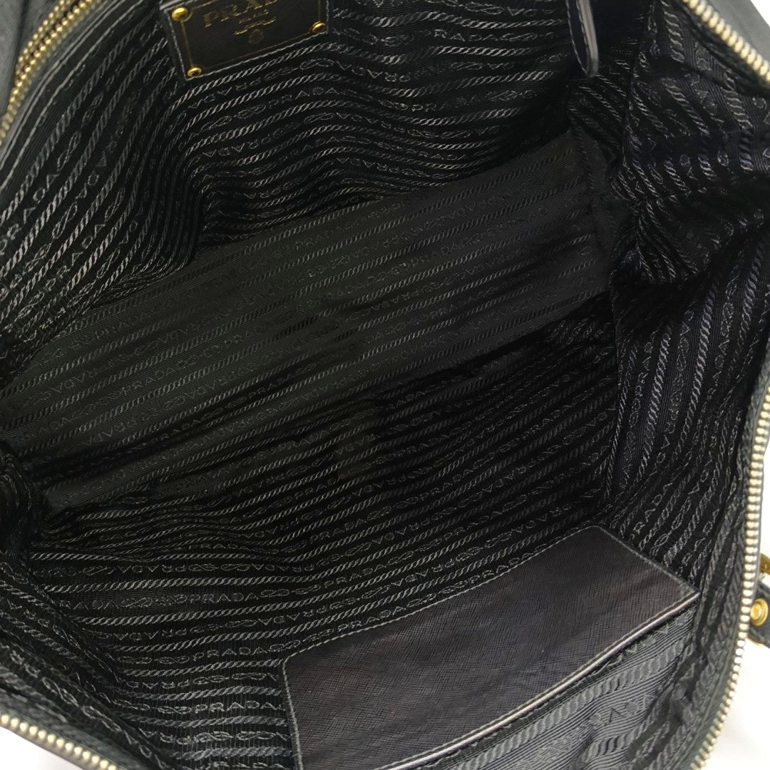 Nylon Tote Bag Black