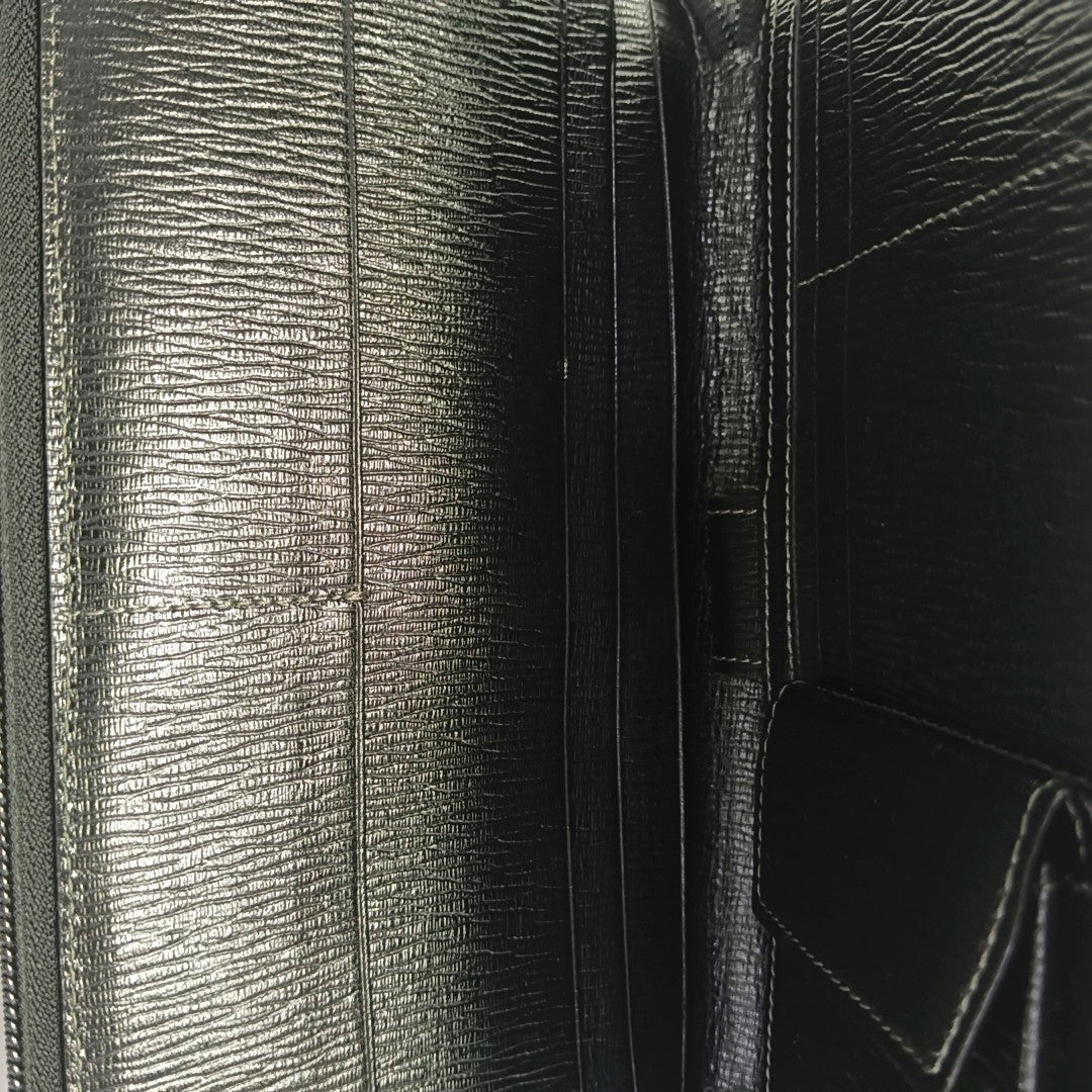 Calfskin Wallet Black
