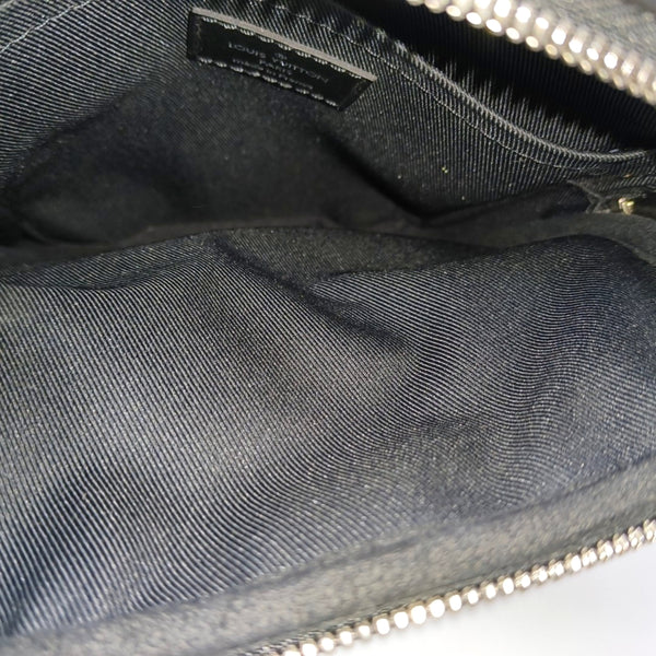 AMAZON Damier Graphite Coated Canvas Gray
