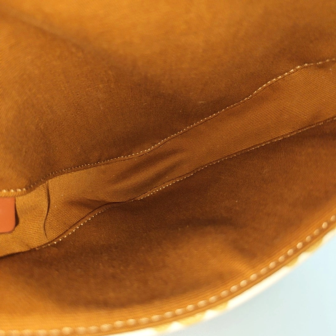 TRIANGLE Coated Canvas Brown