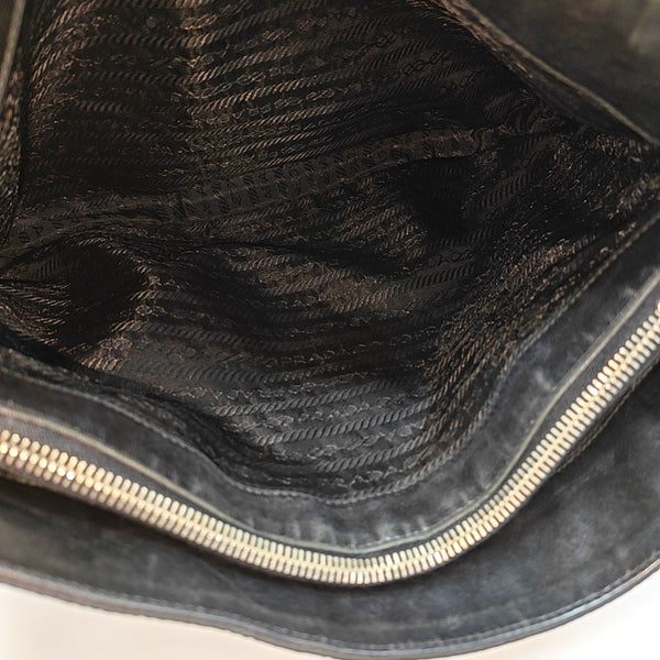 Nylon Shoulder Bag Black