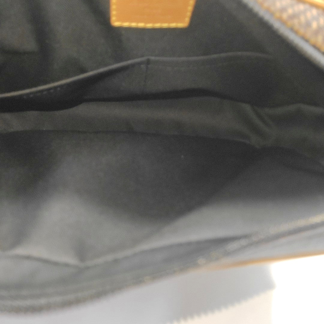 NIL Damier Ebene Calfskin Brown