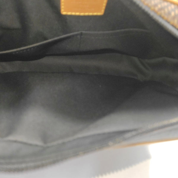 NIL Damier Ebene Calfskin Brown