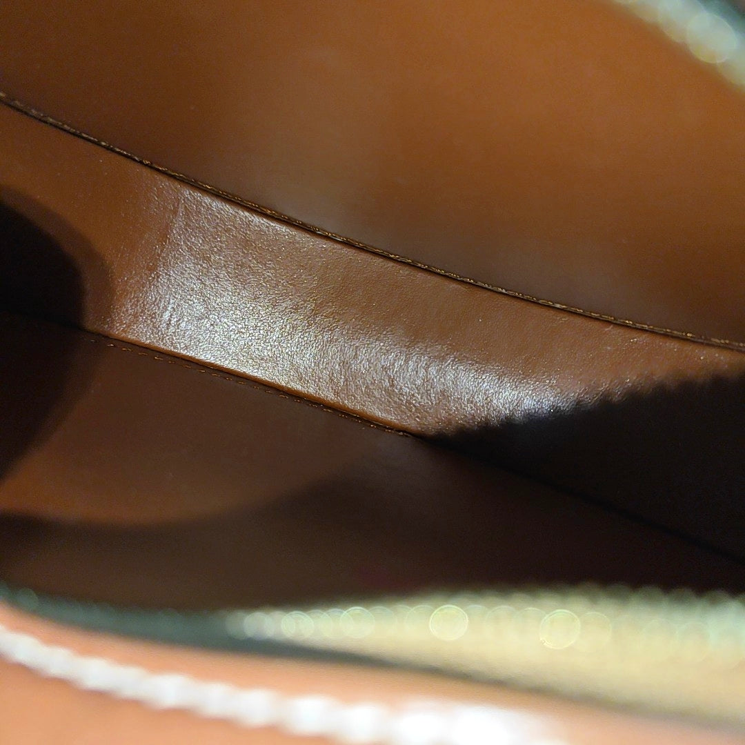 Authenticated pre-owned  TRIOMPHE Small Calfskin Brown - Crossbody Bag at Looply