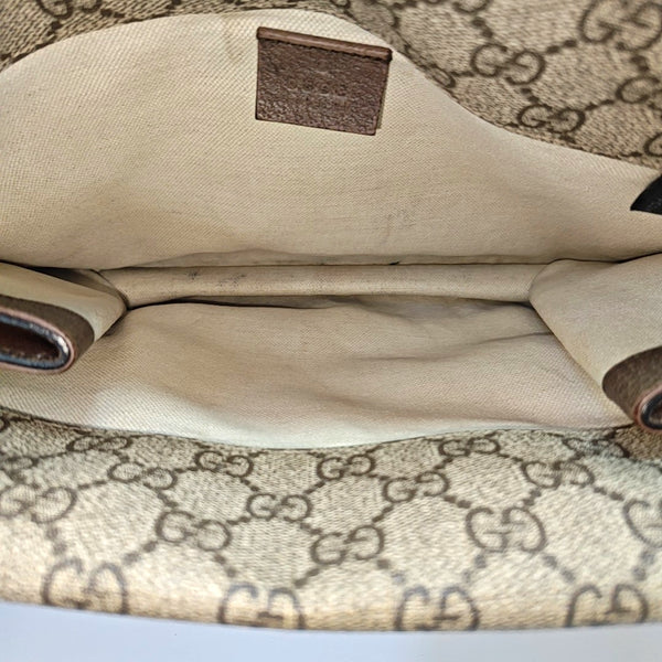 Neo Vintage Large Monogram Coated Canvas Brown