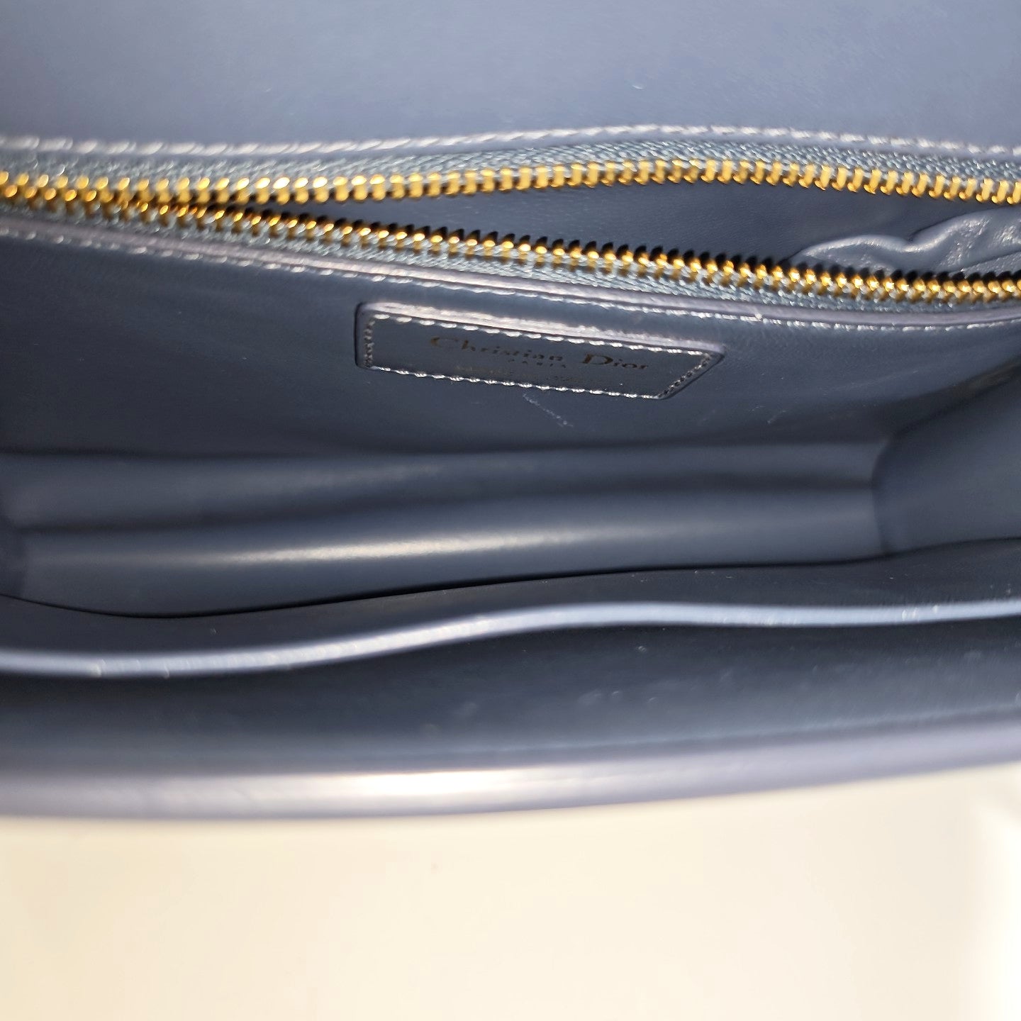 30 Montaigne Calfskin Blue