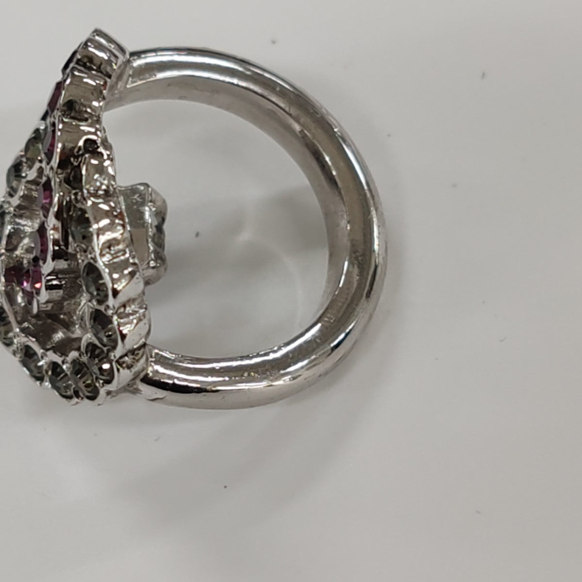 HK 13 Metal Silver Ring