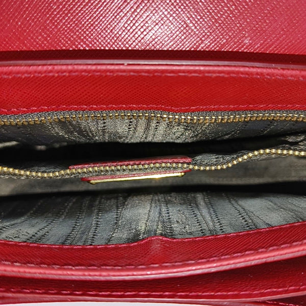 Gancini Calfskin Red