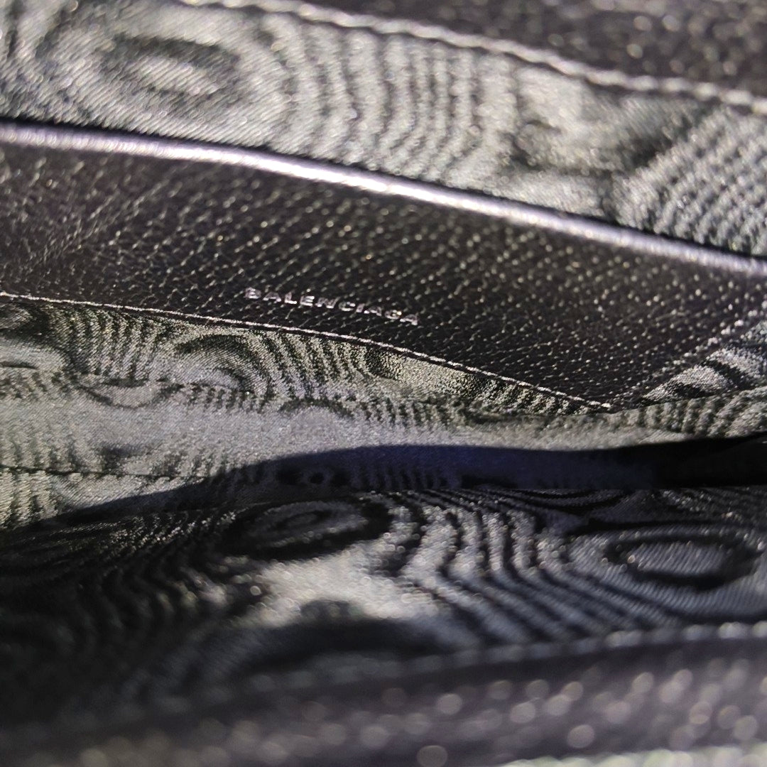Canvas Shoulder Bag Black