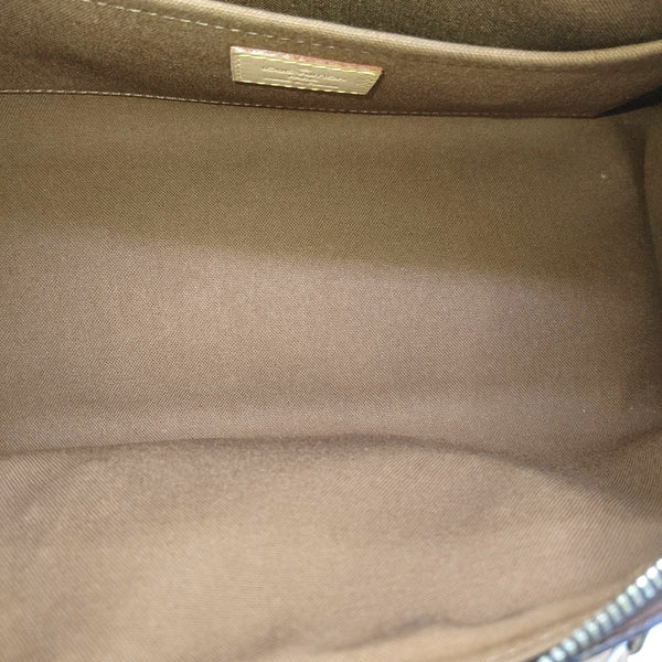 POPINCOURT Monogram Coated Canvas Brown