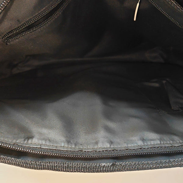 Nylon Shoulder Bag Black