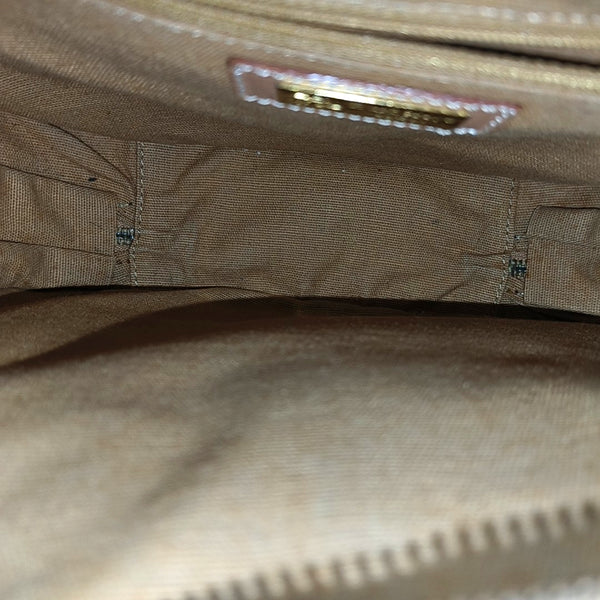 Calfskin Shoulder Bag Brown
