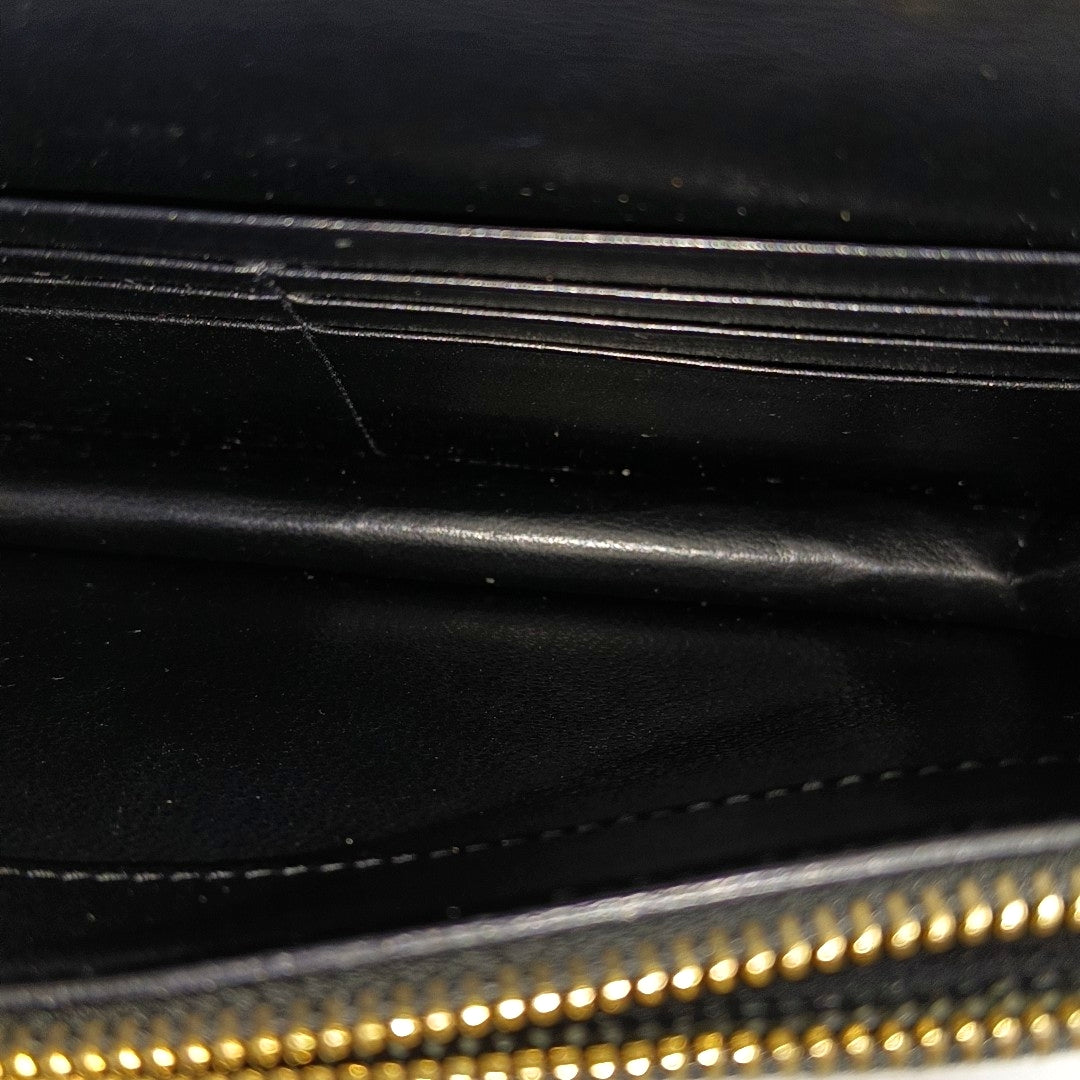Calfskin Shoulder Bag Black