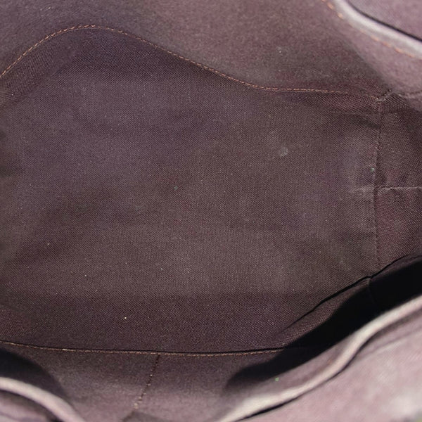 TURENNE Monogram Coated Canvas Brown