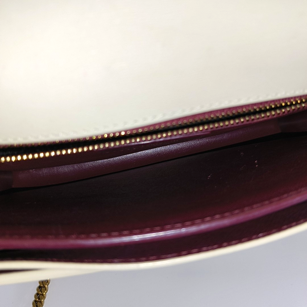 CASSANDRA Calfskin White
