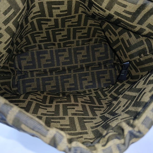 Fabric Backpack Brown