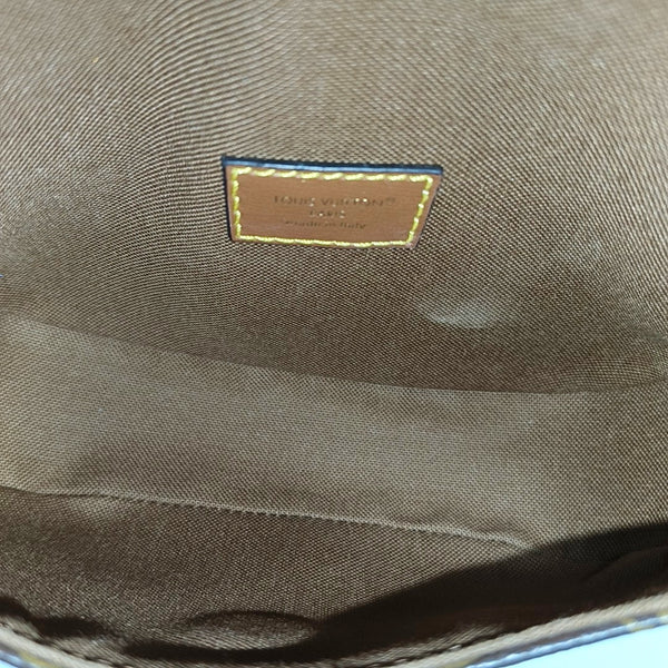SAUMUR Monogram Coated Canvas Brown
