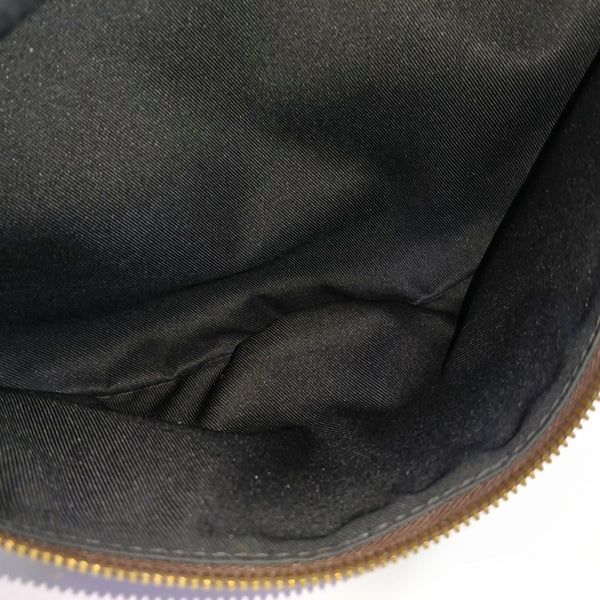 BUMBAG Monogram Coated Canvas Brown