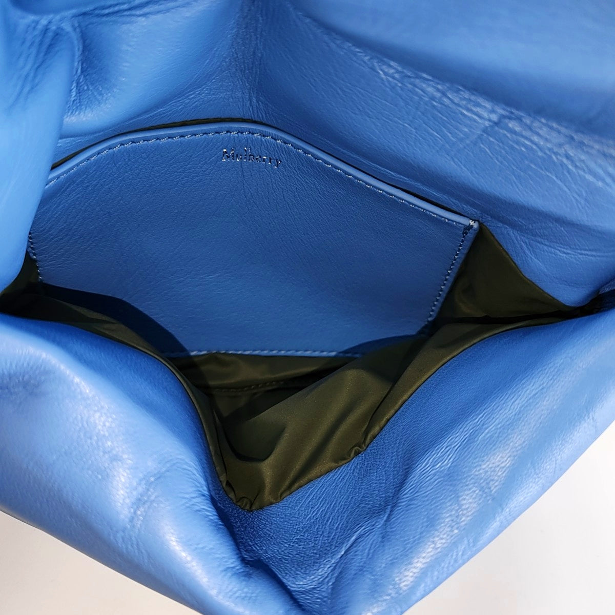 Quilted Lambskin Shoulder Bag Blue