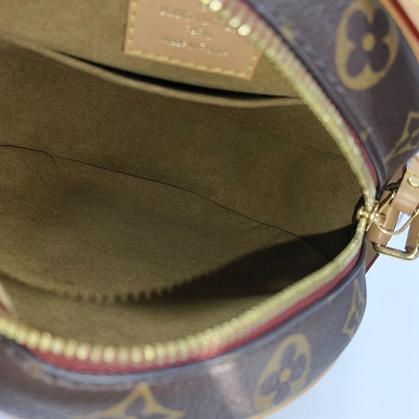 BOITE CHAPEAU PM Monogram Coated Canvas Brown