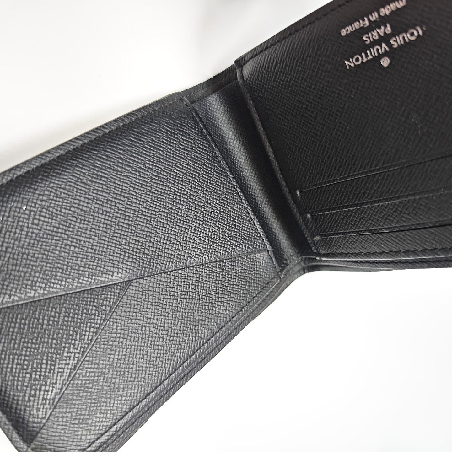 SLENDER Monogram Coated Canvas Black Wallet