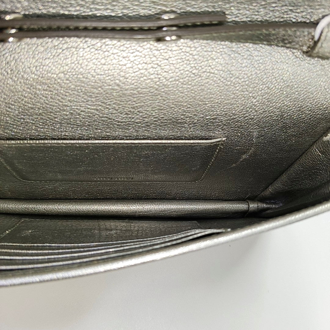 Glacé Calf Calfskin Silver