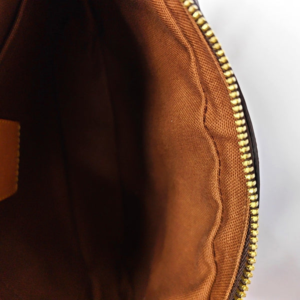 NIL Damier Ebene Coated Canvas Brown