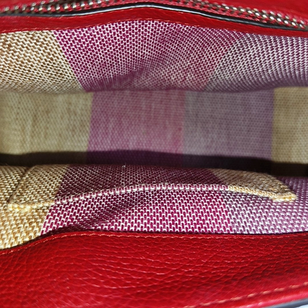 Daily Calfskin Red