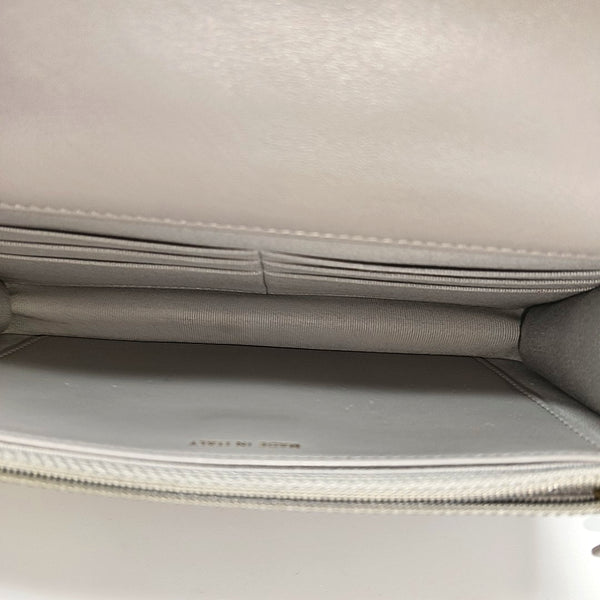 CHANEL 19 WOC Quilted Lambskin Gray