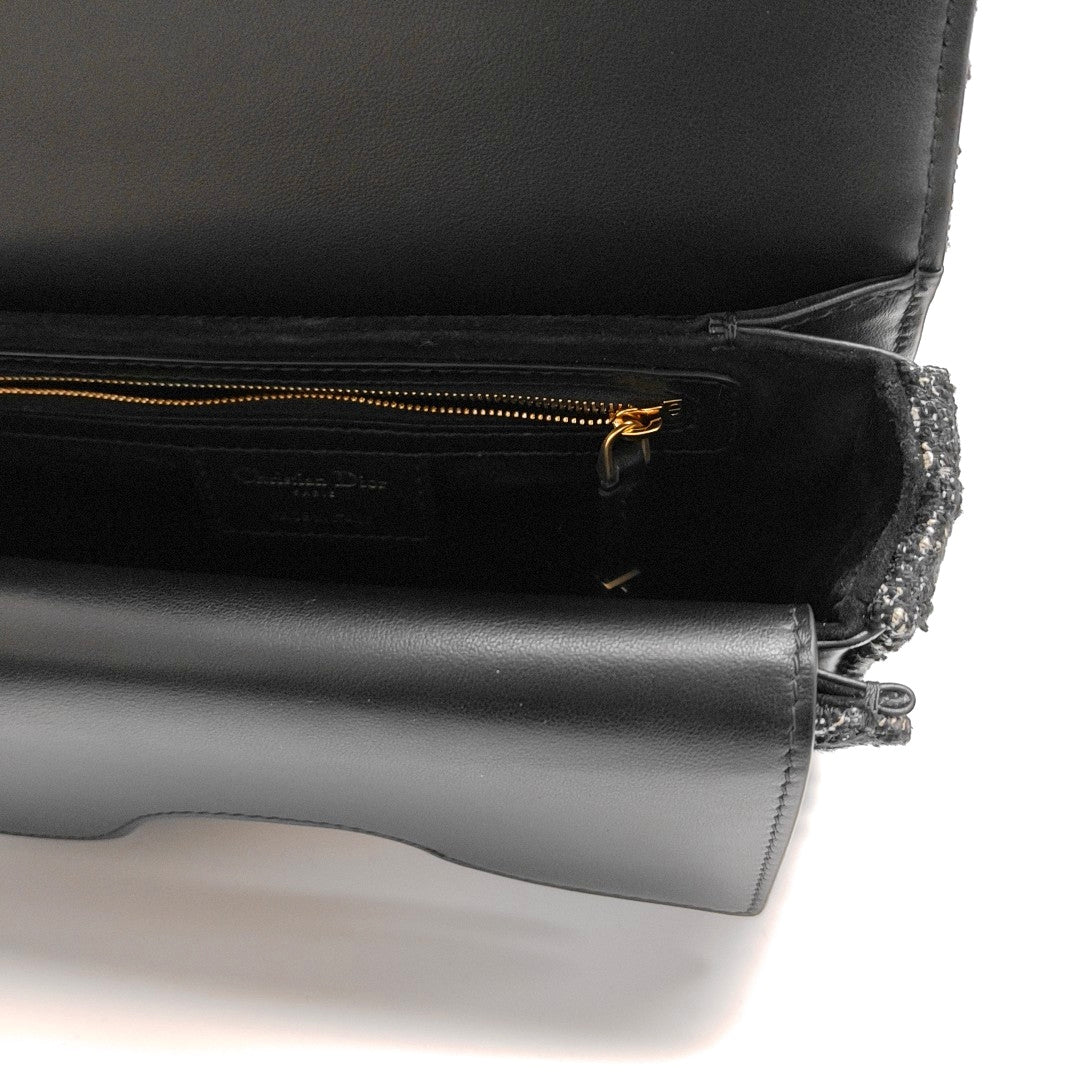 Jolie Small Cannage Wool Black