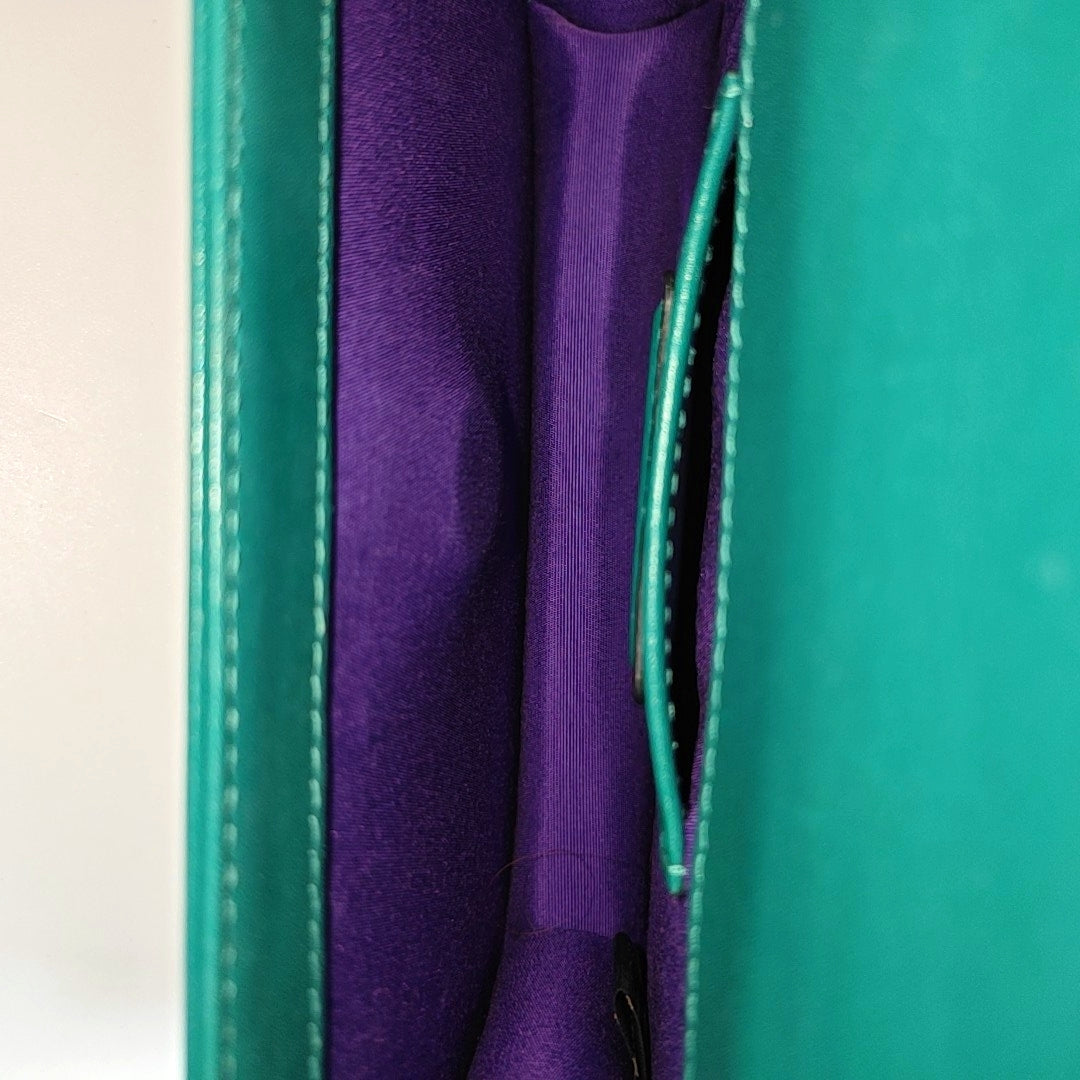 SERPENTI FOREVER Small Calfskin Green