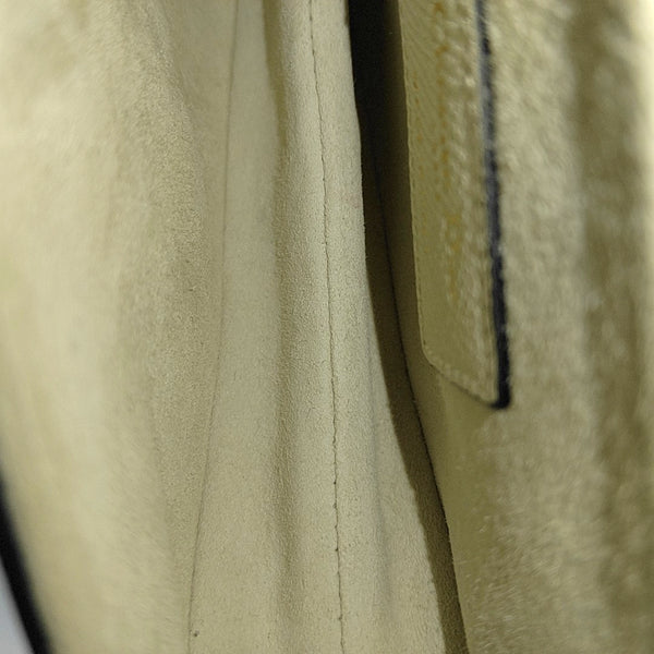 Saddle Mini Calfskin White
