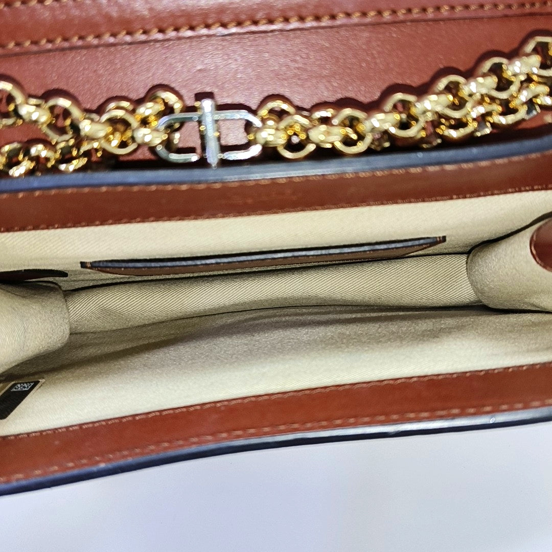 Chloé C Calfskin Brown