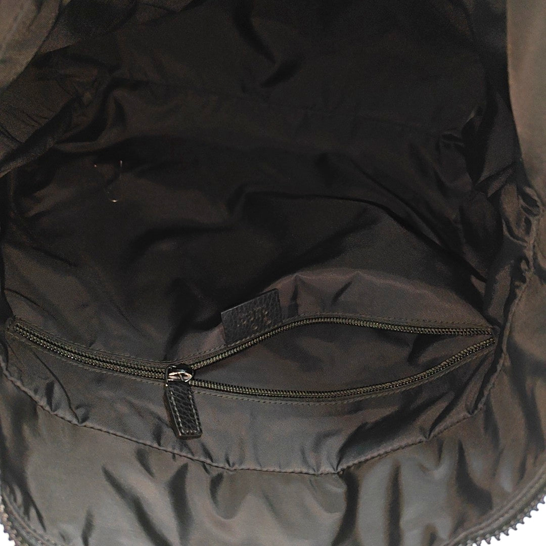 GG Imprime Monogram Nylon Black