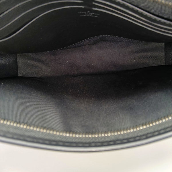 Pochette Voyag MM Monogram Coated Canvas Black