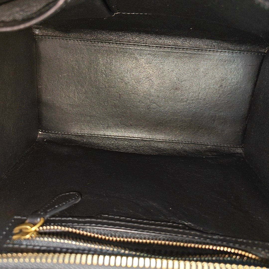 Authenticated pre-owned  LUGGAGE Micro Calfskin Multicolor - Tote Bag at Looply