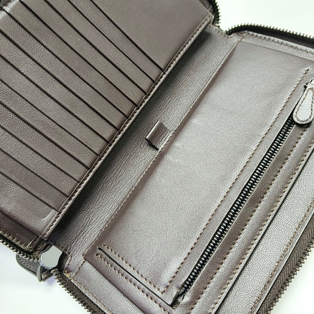 Calfskin Wallet Brown