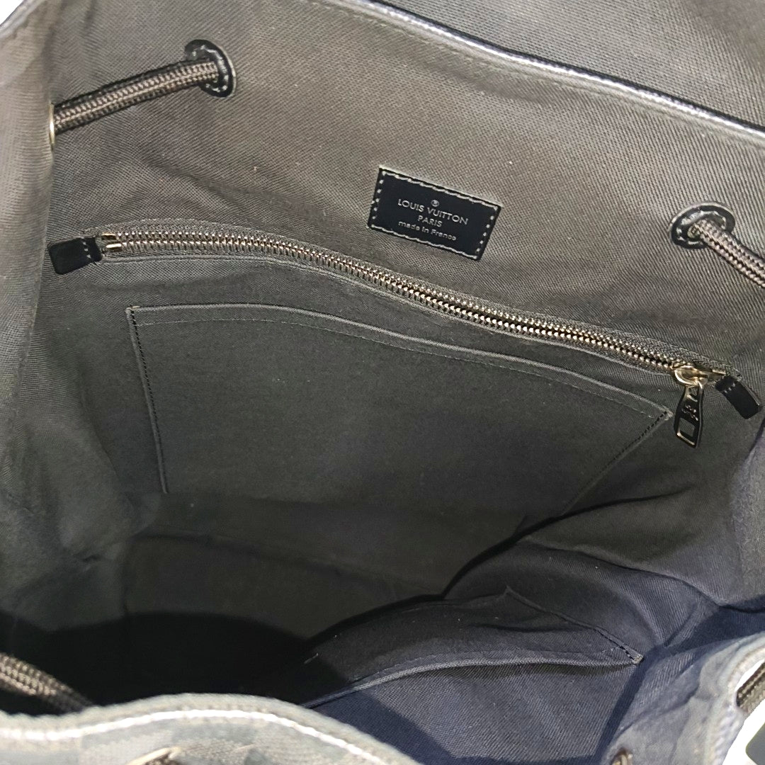 CHRISTOPHER MM Coated Canvas Gray