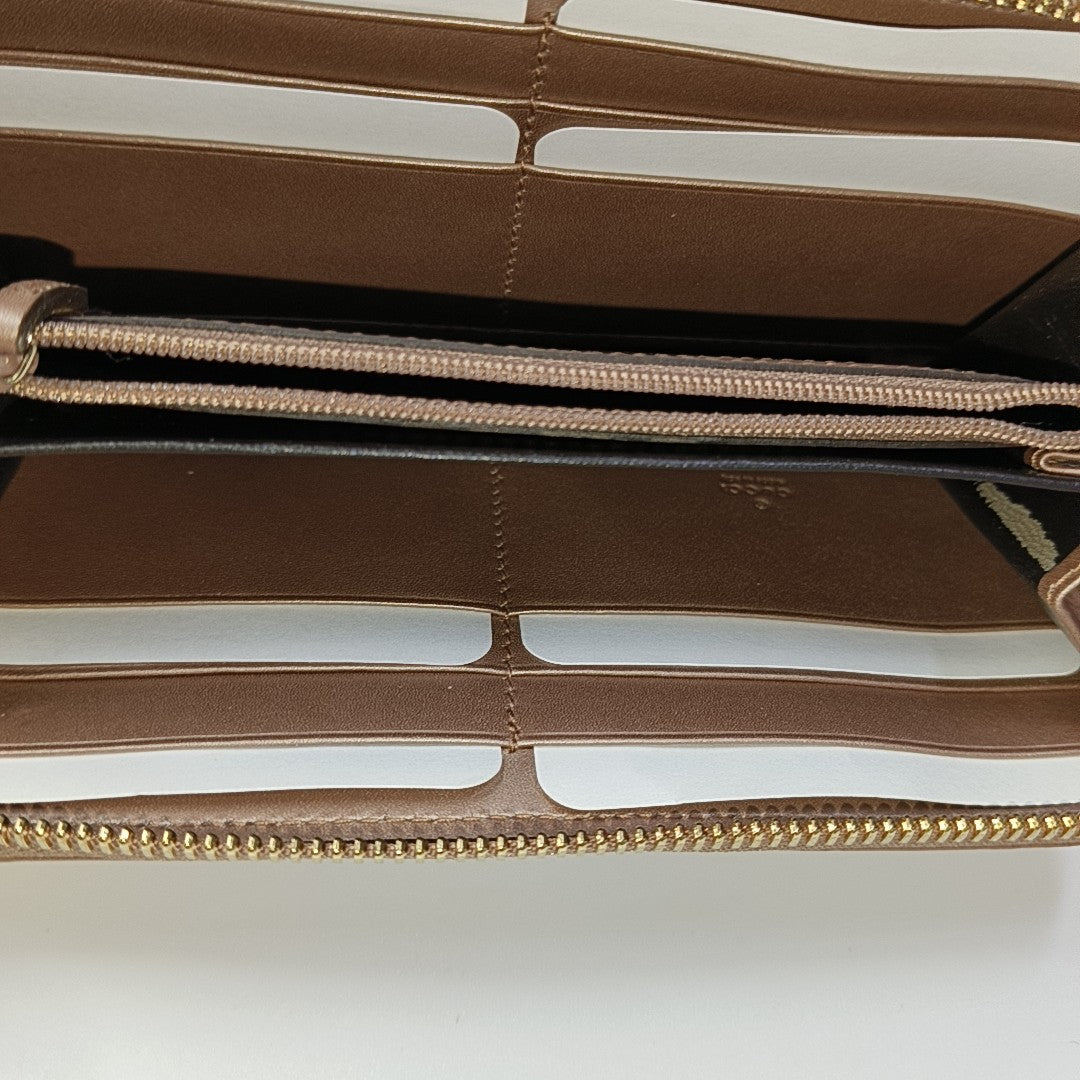 Monogram Calfskin Wallet Pink