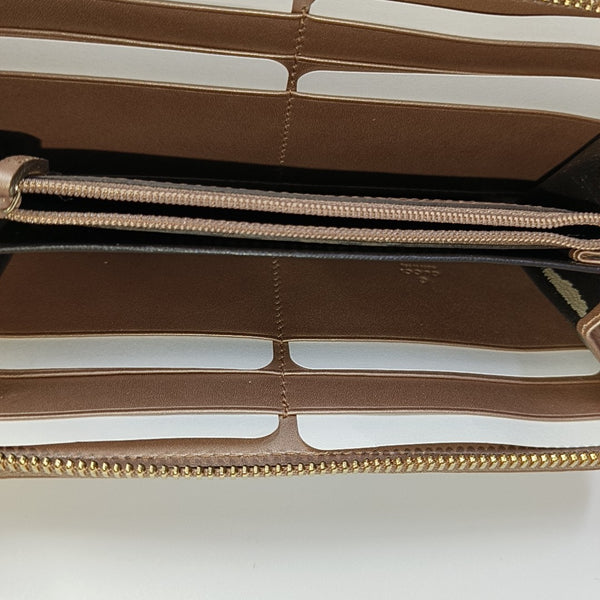 Monogram Calfskin Wallet Pink