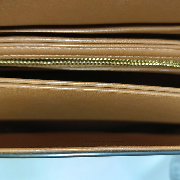 TRIOMPHE Medium Coated Canvas Brown